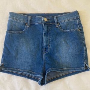 BDG Super high rise denim shorts
